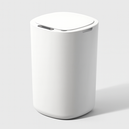 Caixote do Lixo Inteligente 12L Hoomiu com sensor de abertura automática na cor branco